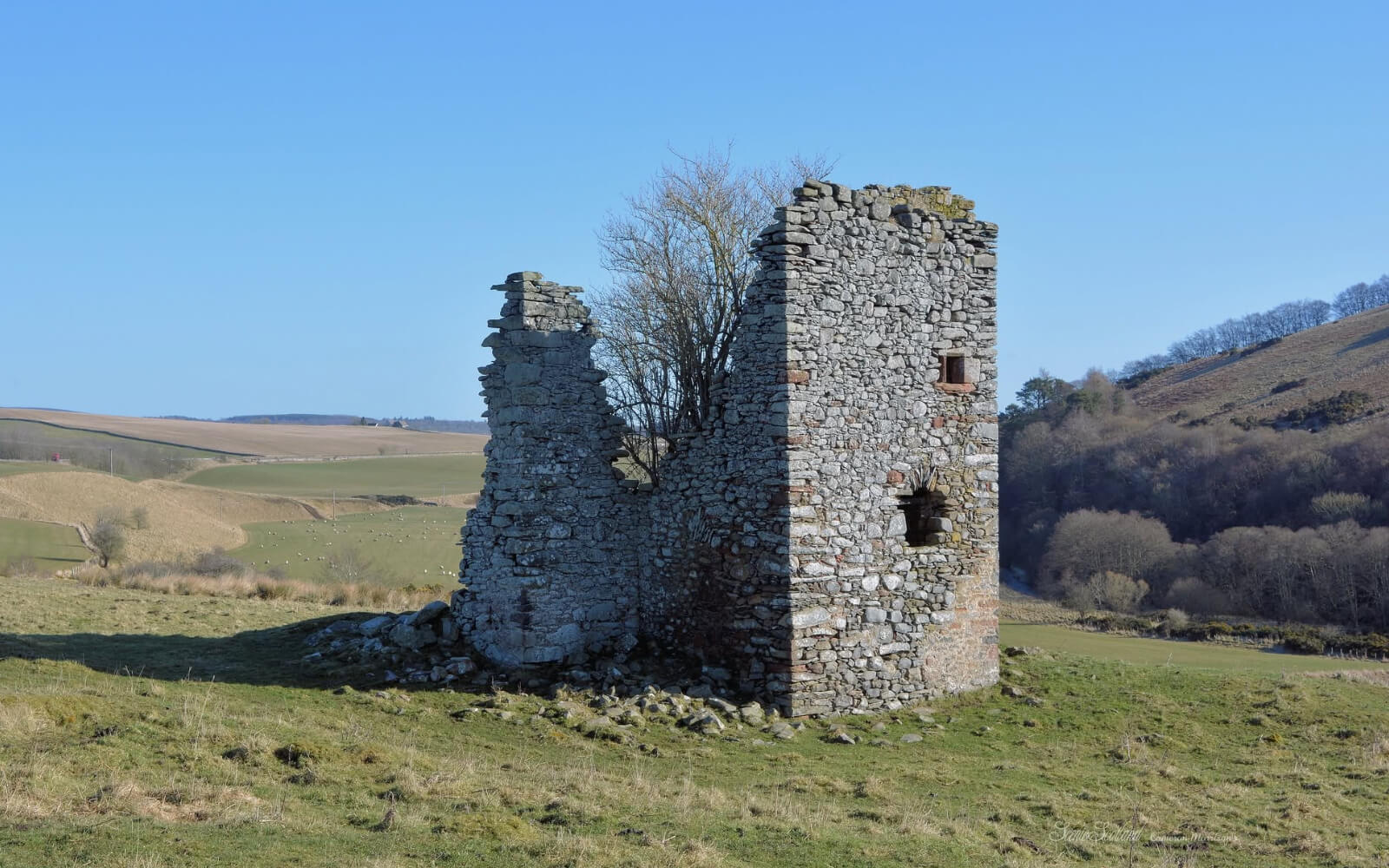 Castillo antiguo de Thirlestane